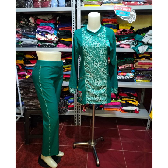 Terbaru terima jahit seragam senam PKK baju batik PKK senam pkk seragam pkk muslimah grup pkk olahra