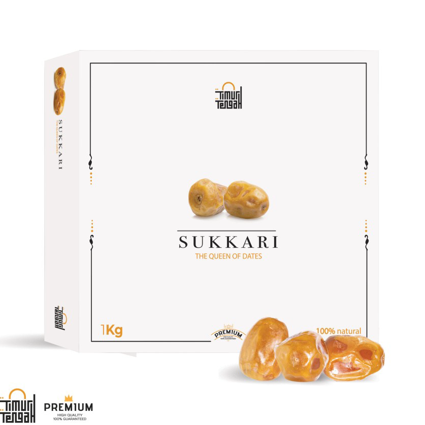 

Ready Timur Tengah Kurma Sukari 1Kg Premium Original High Quality Seller