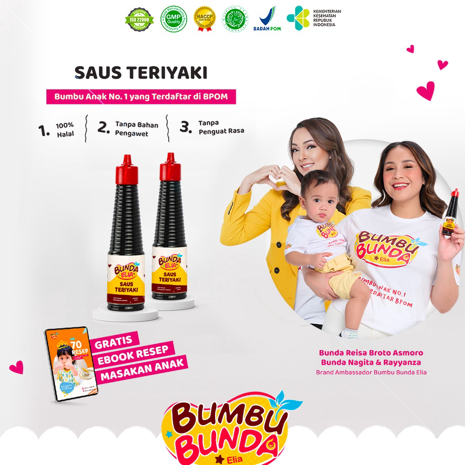 

Kirim Sekarang Bumbu Bunda Elia Saus Teriyaki Non MSG Non Pengawet / Bumbu MPASI / Bumbu Anak Non MSG / Saos Teriyaki Non MSG Non Pengawet / Saus Teriyaki Halal Kirim Langsung