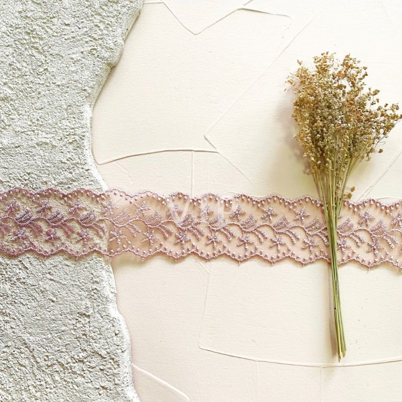 Renda VIP 1 Renda Tile Bordir Per Meter