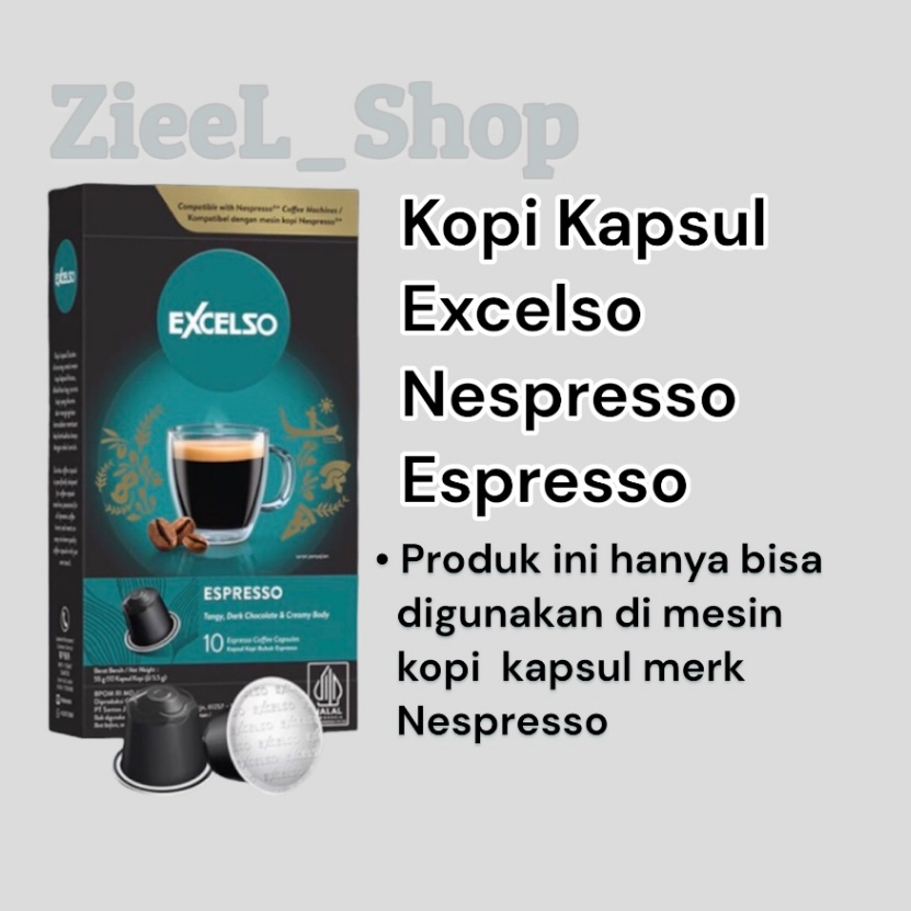 

Kopi Excelso Kapsul Nespresso Espresso