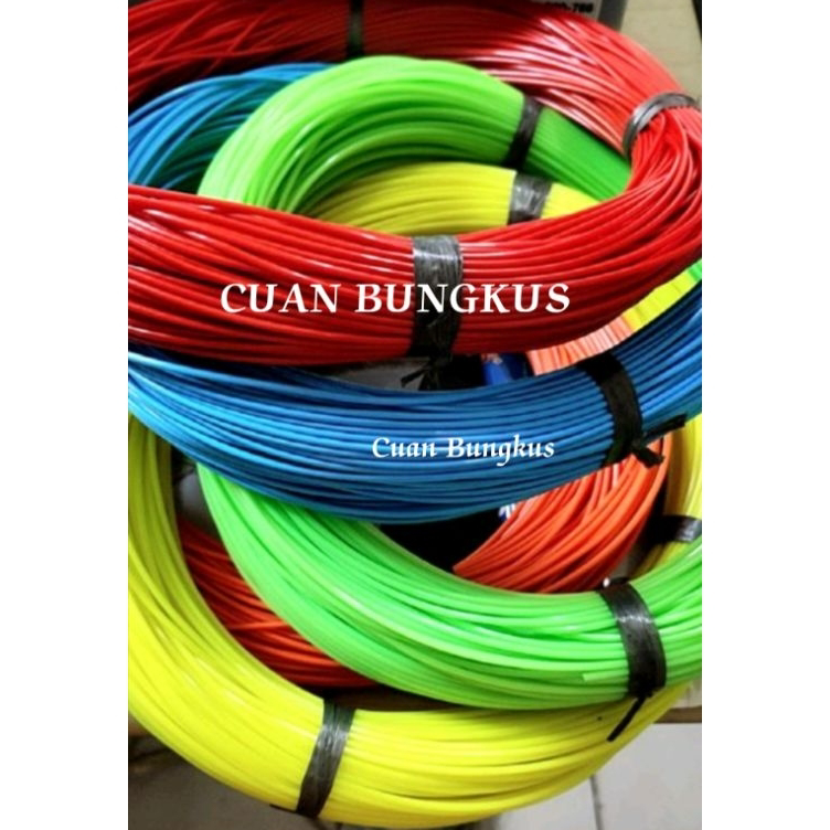 ☊✵ Sedotan Selang kecil panjang per gulung ikat micro ES anak unik 2mm warna warni 0Tali selang / se