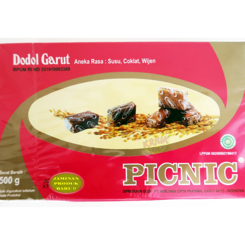 

Stock Banyak DODOL GARUT PICNIC ORIGINAL SPESIAL QUALITY 500 Gram Harga Promo