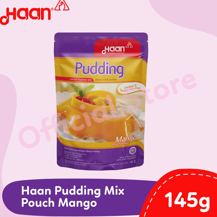 

Super Promo HAAN PUDDING MANGO 145gr ☈➸❋✦