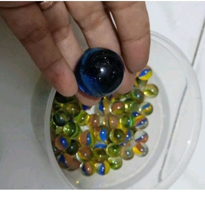 Kelereng Mini 100 Pcs Bonus Kelereng Besar 1