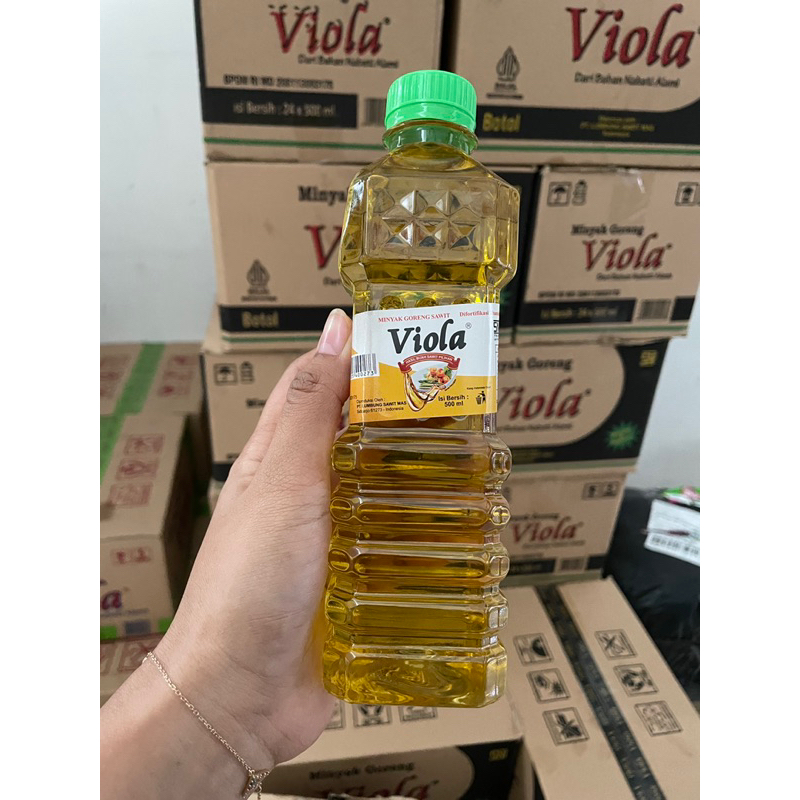 

[JATIM] KARTON MINYAK GORENG MERK VIOLA 500 ml