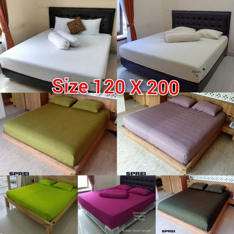 Sprei Alisa/Alusa Motif Smoke