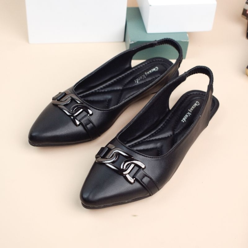 FLATSHOES MICHA || SEPATU BALET TALI BELAKANG