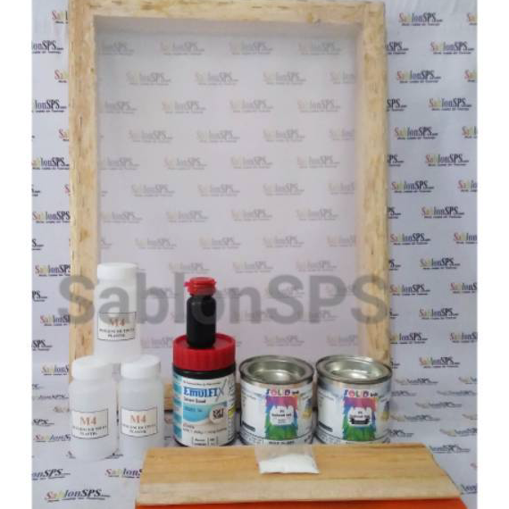 

→➘✹ PAKET SABLON PEMULA PLASTIK Stock Banyak