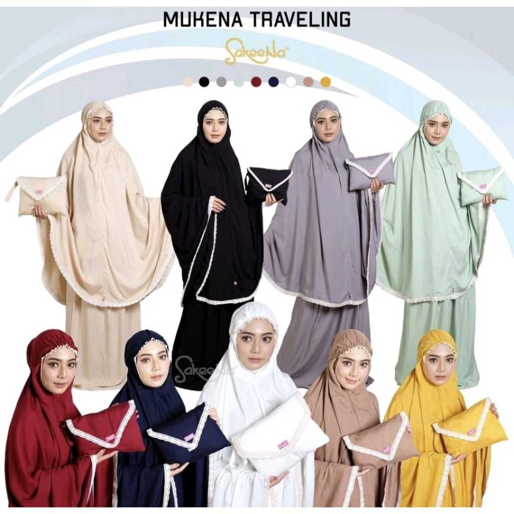 Mukenah Polos Jumbo /Mukenah Traveling /Mukenah Murah/mukenah hyget