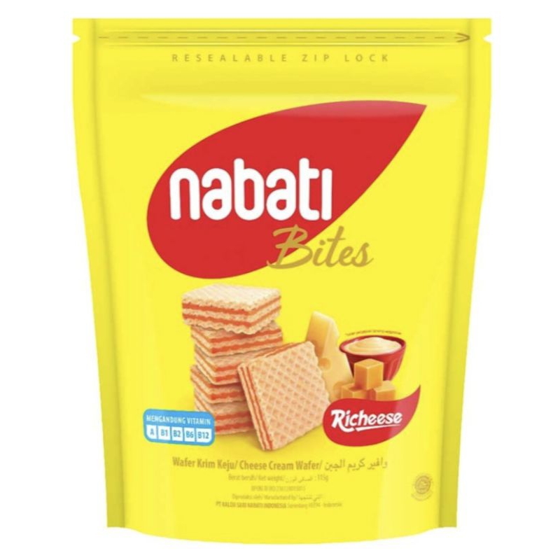 

Nabati Richeese / Richoco Wafer Bites 115gr (growceries.idn)