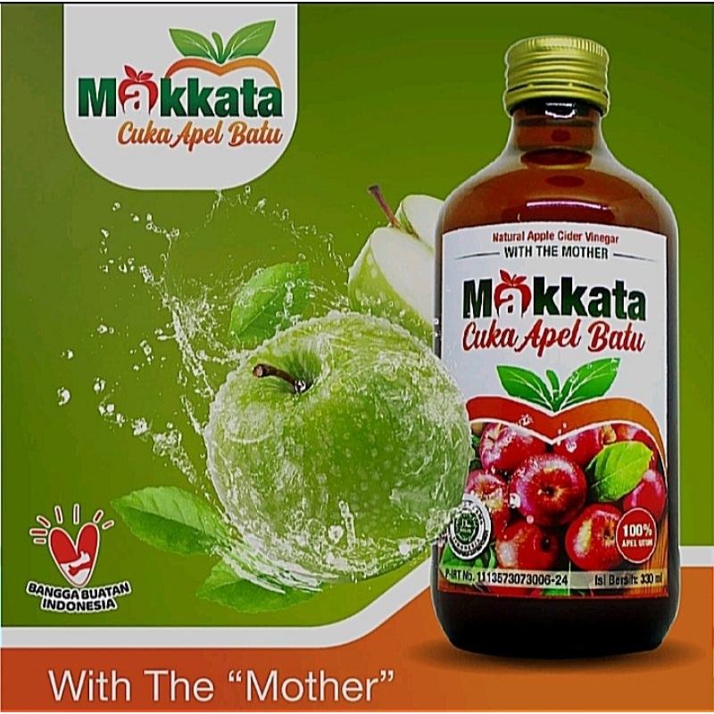 

MAKKATA ORGANIK ORIGINAL CUKA APEL