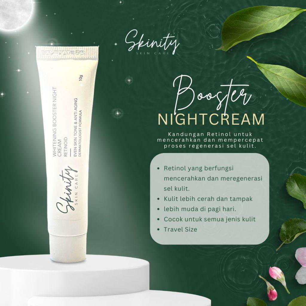 SKINITY BOOSTER NIGHT CREAM (10 gr) Retinoid