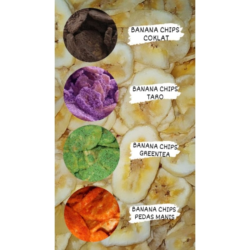 

BANANA CHIPS GREENTEA