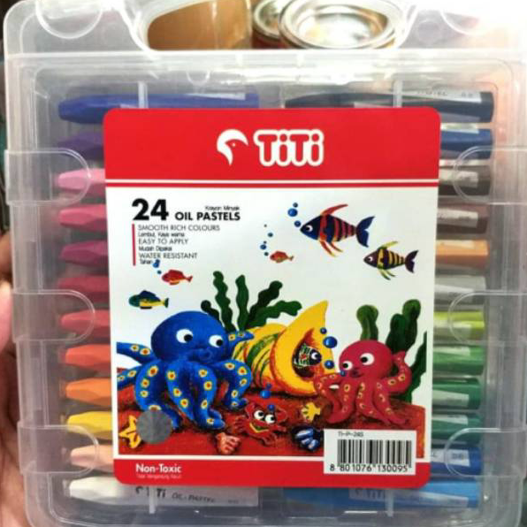 

Ready Stock Crayon Asli TiTi 24 Warna dan TiTi 36 Warna Murah