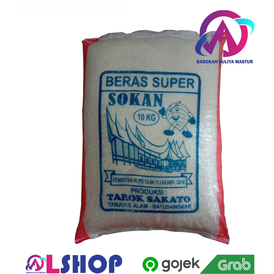 

BERAS SOKAN SUPER 5 KG ASLI solok BAM Pasar Murah Online Padang