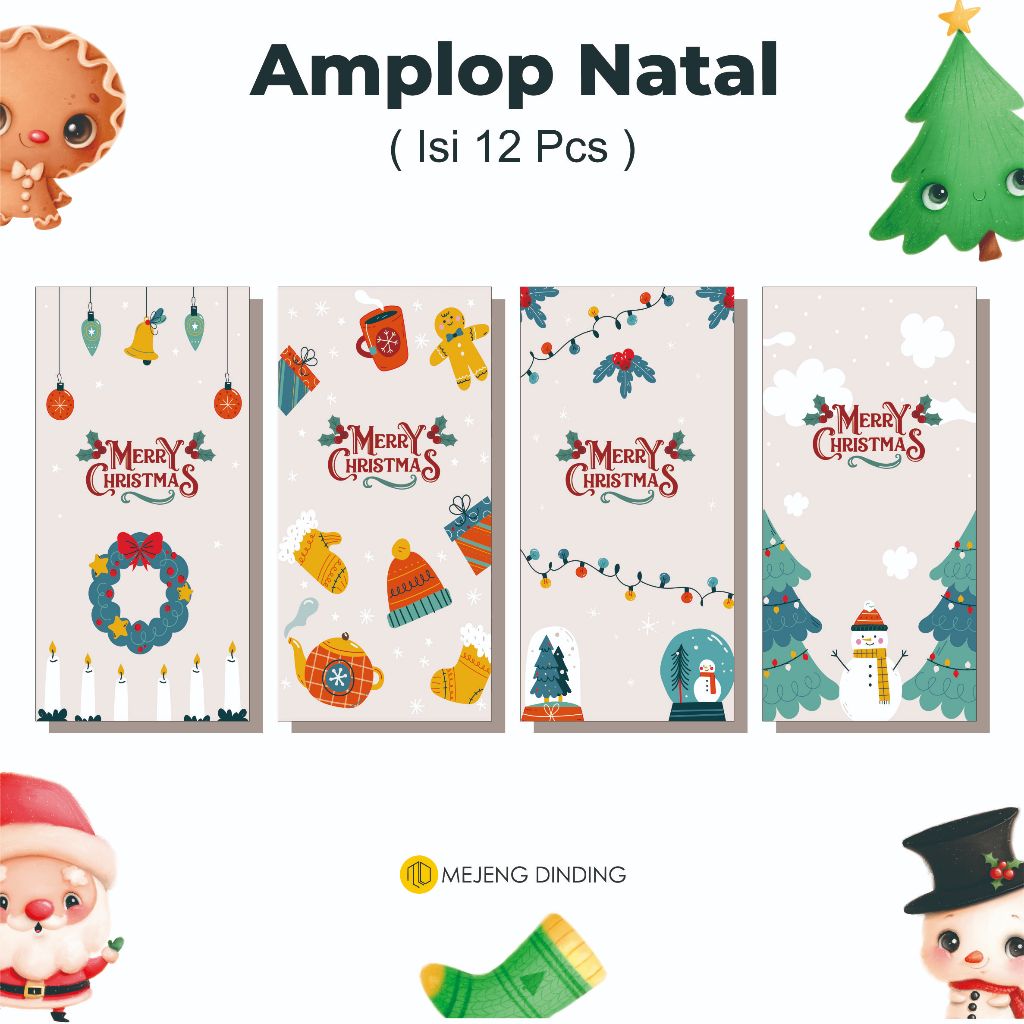 

(ISI 12) AMPLOP ANGPAO NATAL | CHRISTMAS ENVELOPE | Angpao Natal Merry Christmas | ANGPAO / AMPLOP / HONGPAO Christmas Natal Tahun Baru | amplop Natal|Happy new year|Tahun baru|Merry Christmas | AMPLOP NATAL / ANGPAO NATAL / AMPLOP TAHUN BARU