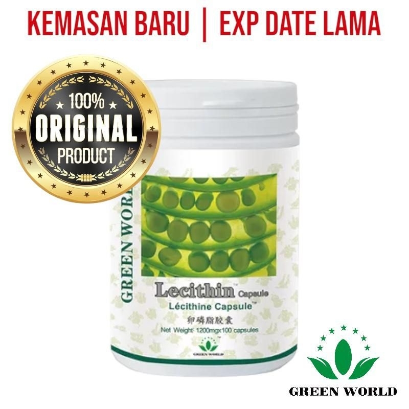 LECITHIN SOFTGEL GREEN WORLD ORIGINAL