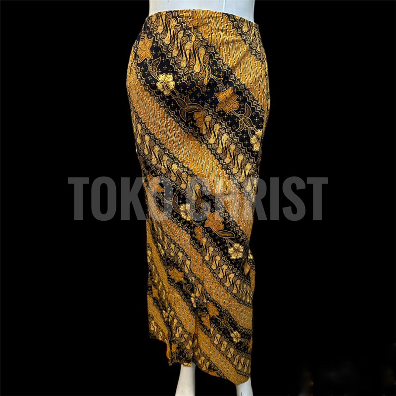 Jarik instant rok model Wiru dewasa prada emas bordir