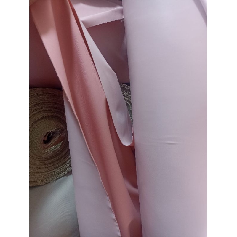 kain despo koting balon  waterproof warna salem