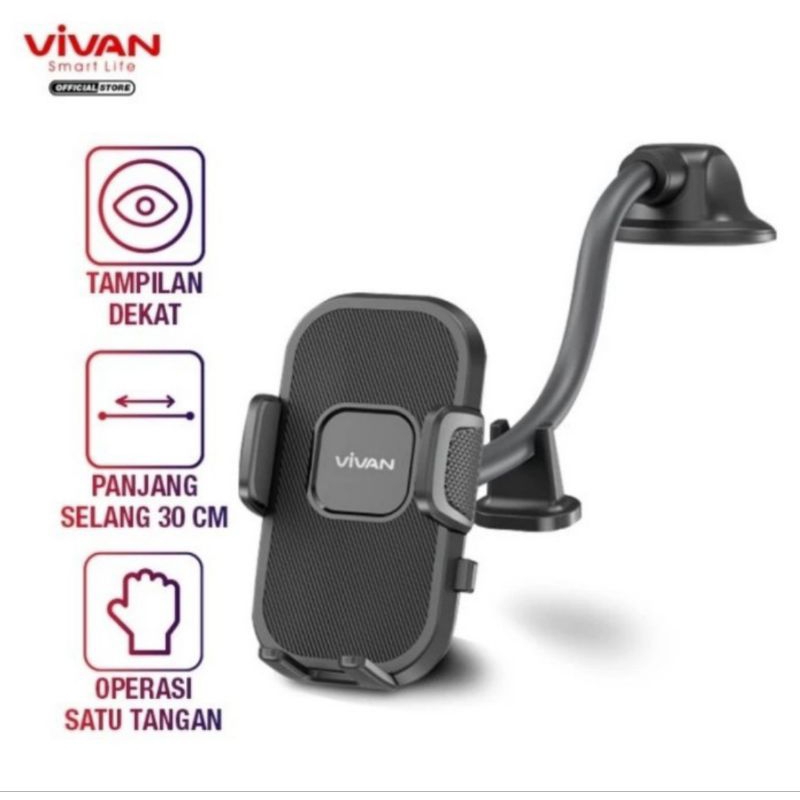 Vivan CHS15 Car holder Mount Mounting dudukan HP Mobil