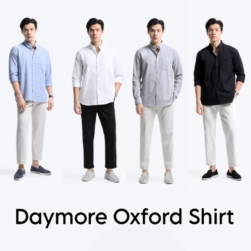 Daymore Oxford Shirt MALE ID HEYMALE (READY SIAP KIRIM)
