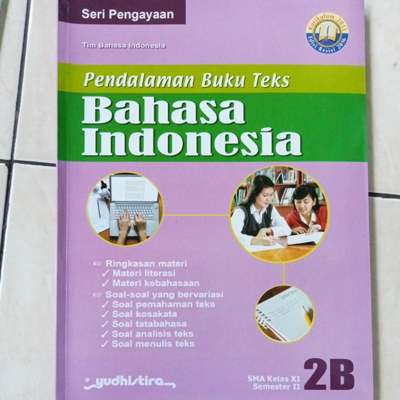 PBT Bahasa Indonesia SMA KELAS XI/2B