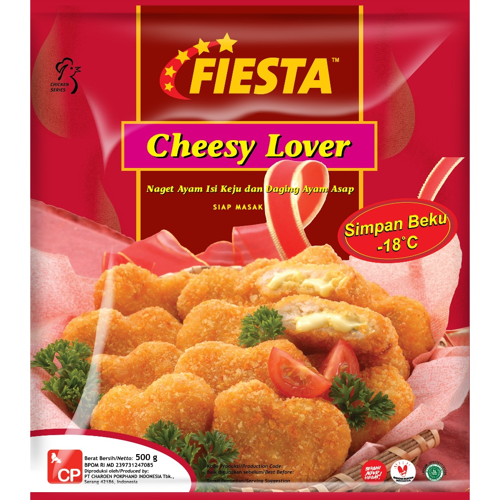 

Fiesta Cheesy Lover 500gr