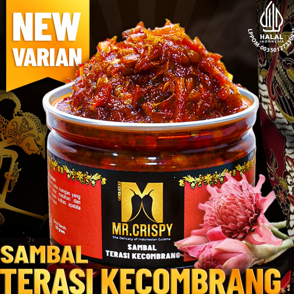 

Harga Murah Sambal Terasi Kecombrang/Sambel Mr.Crispy