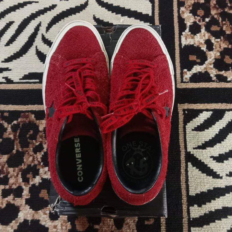 CONVERSE ONE STAR RED ANIV 41 TH ORIGINAL RESMI MAP