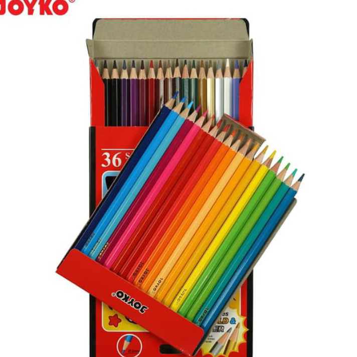 

➧✾ Pensil warna joyko 36 CP-36PB ( 1 set ) Terbaru