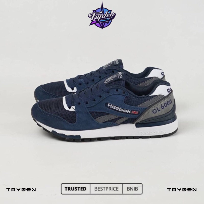 Sepatu Reebok GL 6000 Navy White