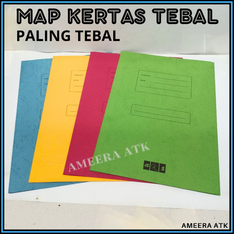 

20 Lembar Map Kertas Folio Tebal / Stopmap Kertas Murah