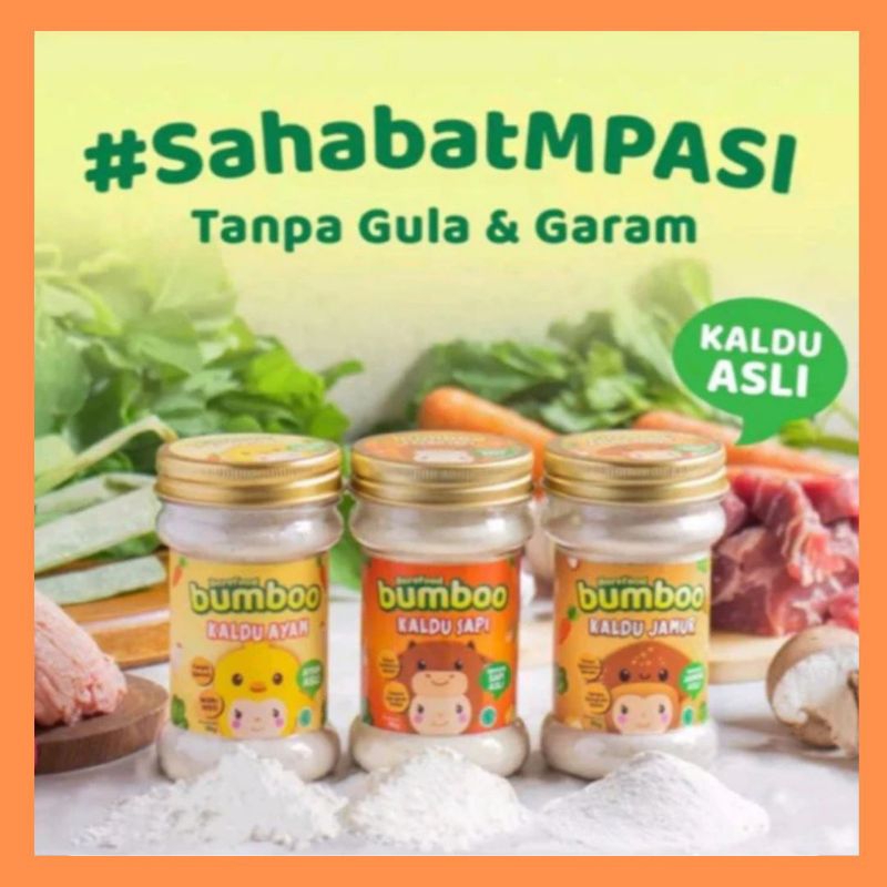 

BUMBOO Kaldu MPASI Non MSG Tanpa Gula Tanpa Garam / Kaldu Ayam MPASI
