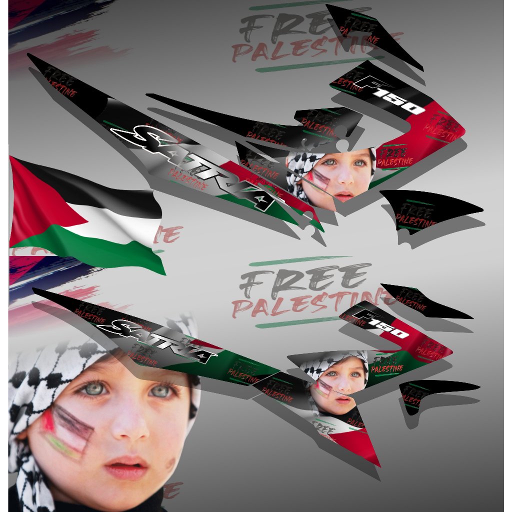 STRIPING SATRIA FU F150 - STRIPING SATRIA FU FI - STRIPING SATRIA FU FACELIFT - STRIPING FU FL PALES