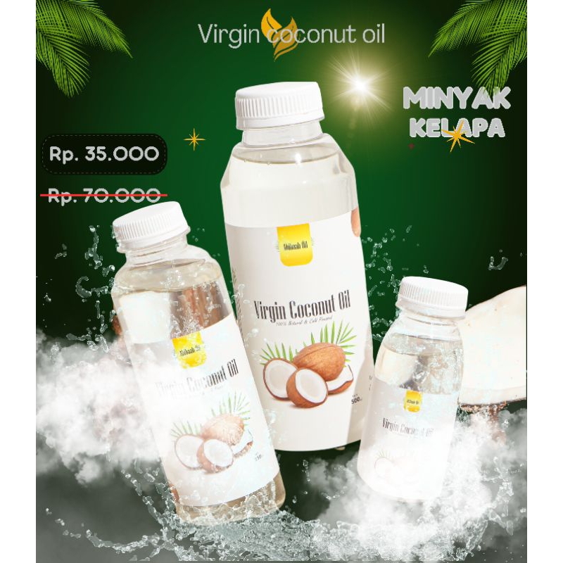 

Virgin Coconut Oil Minyak Kelapa Murni 100% termurah 250ml