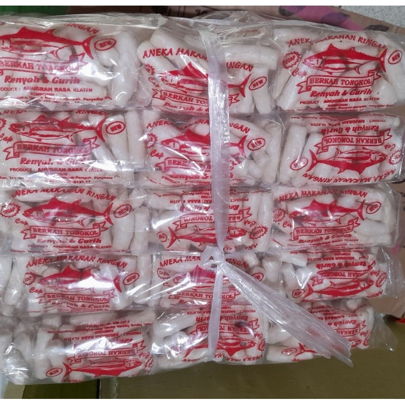 

*COD*KRUPUK IKAN TONGKOL KEMASAN HEMAT 1PACK ISI 20PCS