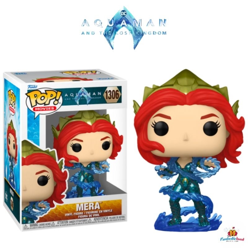 Original Funko POP Movies Aquaman and The Lost Kingdom - Mera #1306
