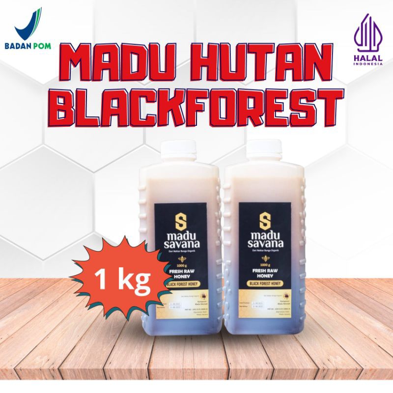 

madu savana hutan liar super murni alami blackforest