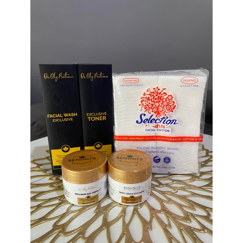 PAKET EXCLUSIVE BENING'S SKINCARE clinic (BPOM)