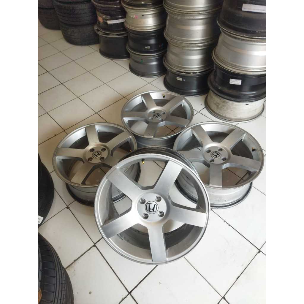 velg mobil second vios altis mobilio model NE5 ring 18 baut 4x100