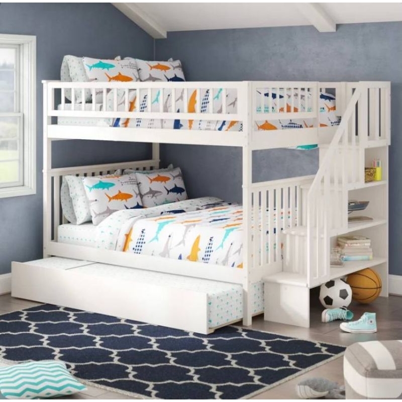 Dipan tingkat kayu jati dipan susun minimalis dipan tingkat anak tempat tidur tingkat