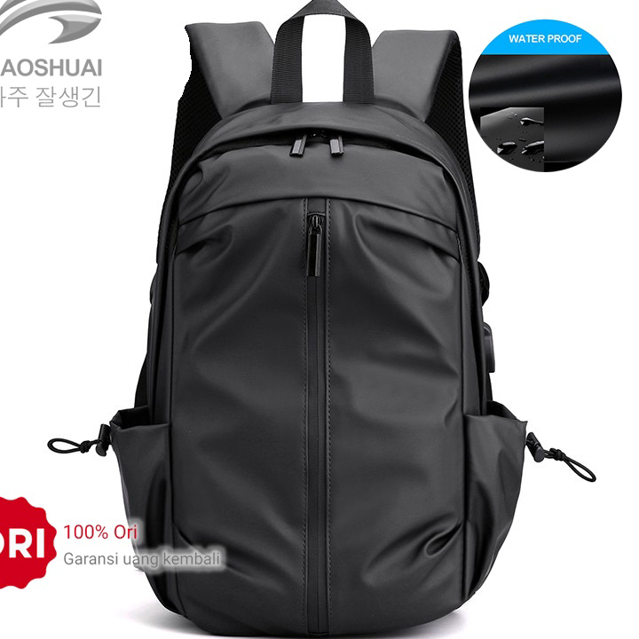 Promo HAOSHUAI 3397 Tas Ransel Pria Tas Backpack Korea Pria Waterproof WATCHKITE WKOS Sale