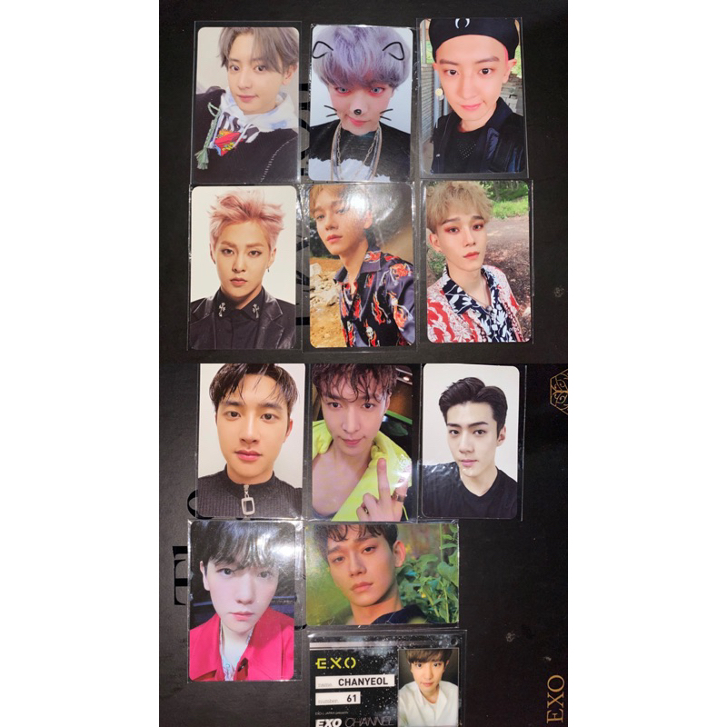 CLEARING SALE ▪︎ READY ▪︎ WTS EXO Official Photocard (bambi, growl,city light,obsession,DMUMT,Dftf)