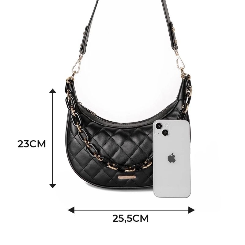 [SECOND] HONYAN Tas Vintage Bag Wanita Import 2 Tali Selempang Original  - Shriya Shoulder Bag