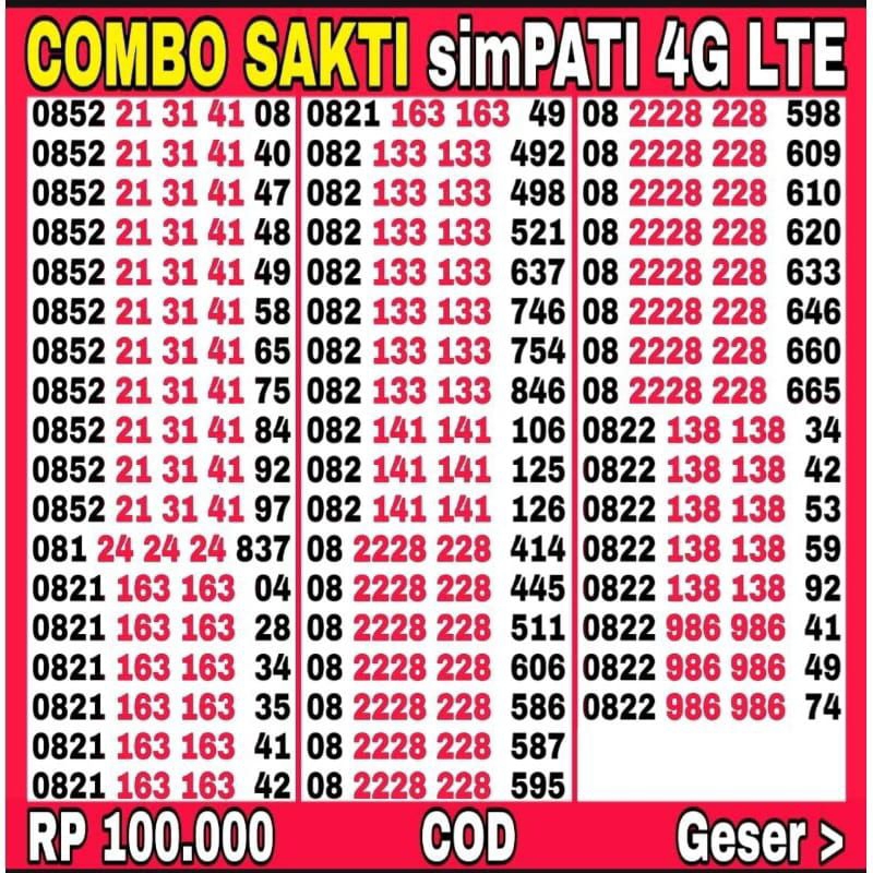 kartu perdana Telkomsel 100