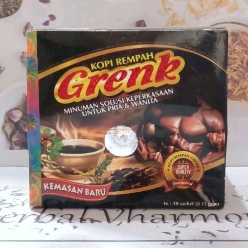 KOPI REMPAH STAMINA GRENK ORIGINAL / kopi kuat tahan lama pria