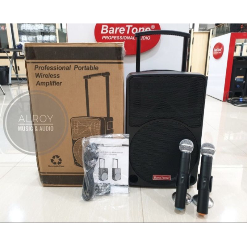 Speaker Portable Wireless Bluetoth Baretone Max 10 C / Baretone Max 10C Original TWS Bluetoth