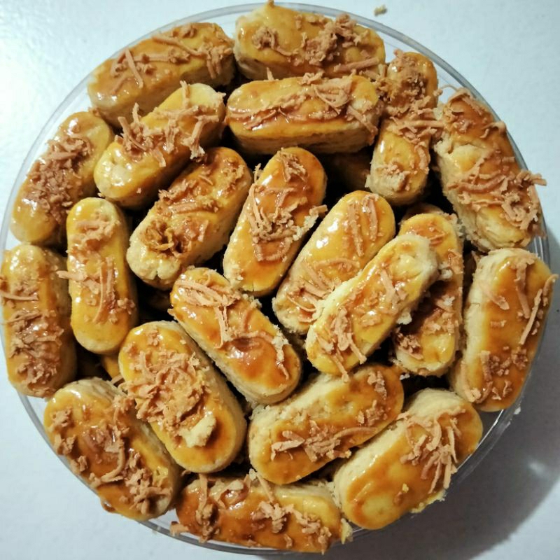 

kastengel/kue kastengel/kue kering/kue lebaran (250 gram)