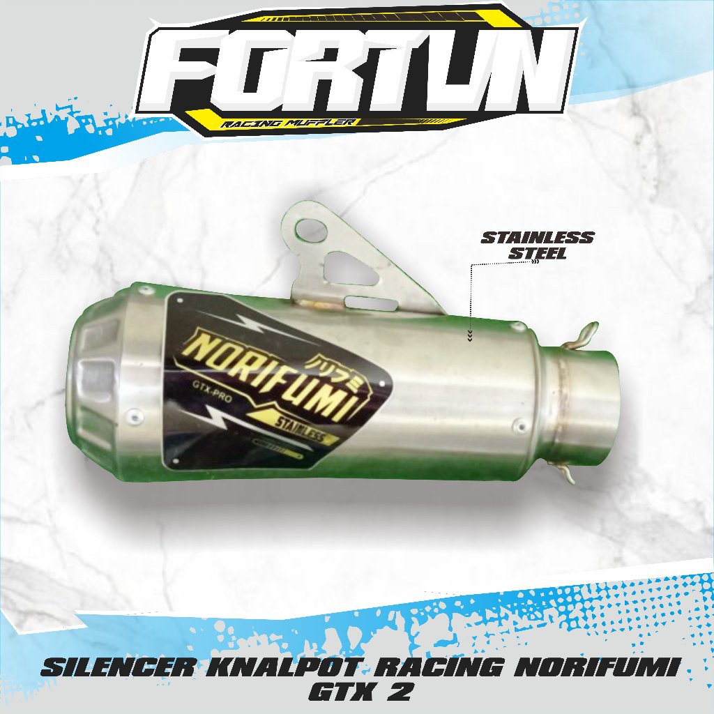 SILENCER KNALPOT RACING NORIFUMI GTX 2